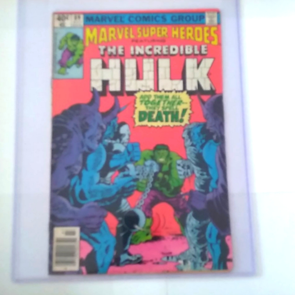 Vintage 1979 Hulk Comic Book
